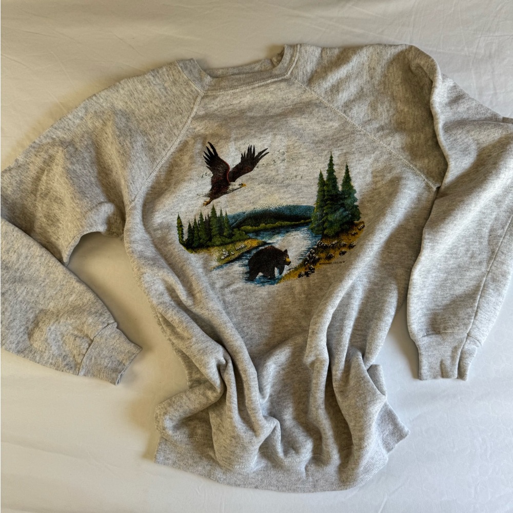 Vintage Hanes American Outdoors Crewneck
